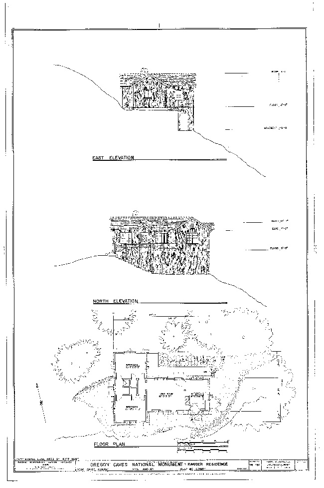 diagram of Ranger Residence