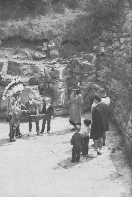 interpretive program in quarry