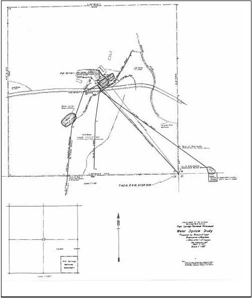 Water Systems Study map