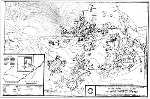 sketch map from Developed Area Plan