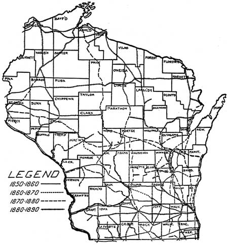 Wisconsin Premium and Jumbo State Map Magnet Set 