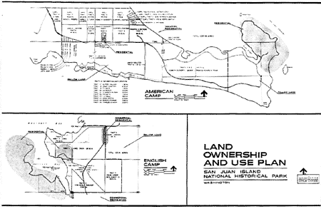 Land ownership and use map