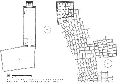 The first convento and churches of Las
Humanas