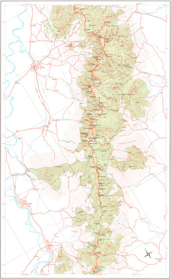 topo map (central)
