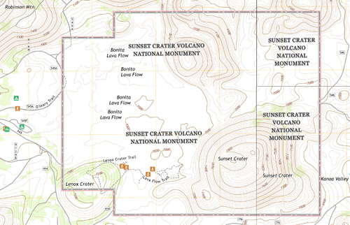 topo map