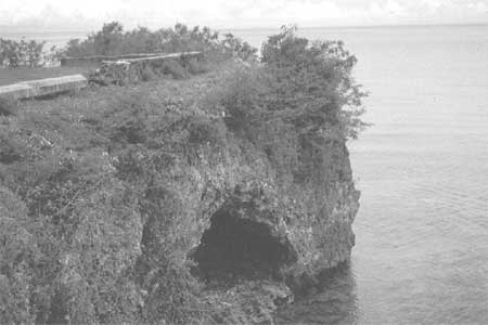 cave at Apaca Point