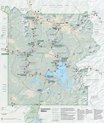 Yellowstone National Park Lodges A Nature Journal by Tom Murphy - The only  official in park lodging