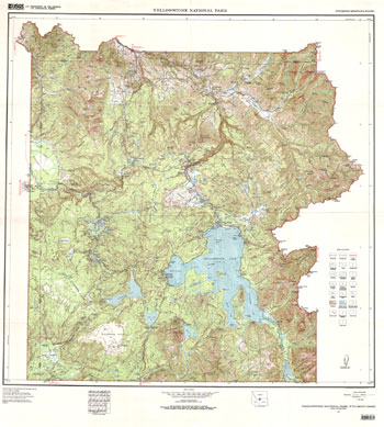 Buffalo Bill State Park map, updated 2014  State parks, National park  lodges, Yellowstone camping