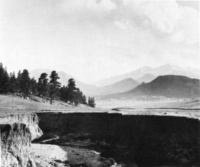 Erosion, Estes Park, Rocky Mountain