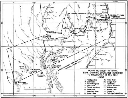 map of park