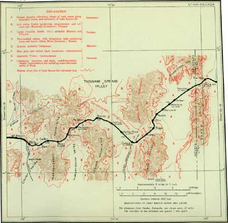 USGS: Geological Survey Bulletin 612 (Itinerary)