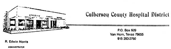 Culberson County Hospital District