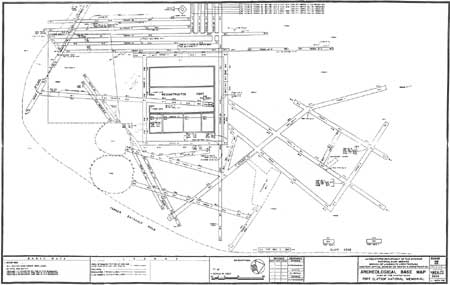 map of Schumacher excavations