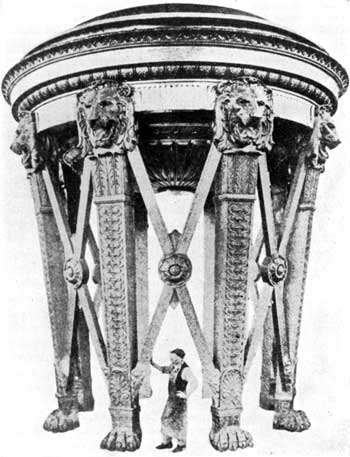 bronze urn